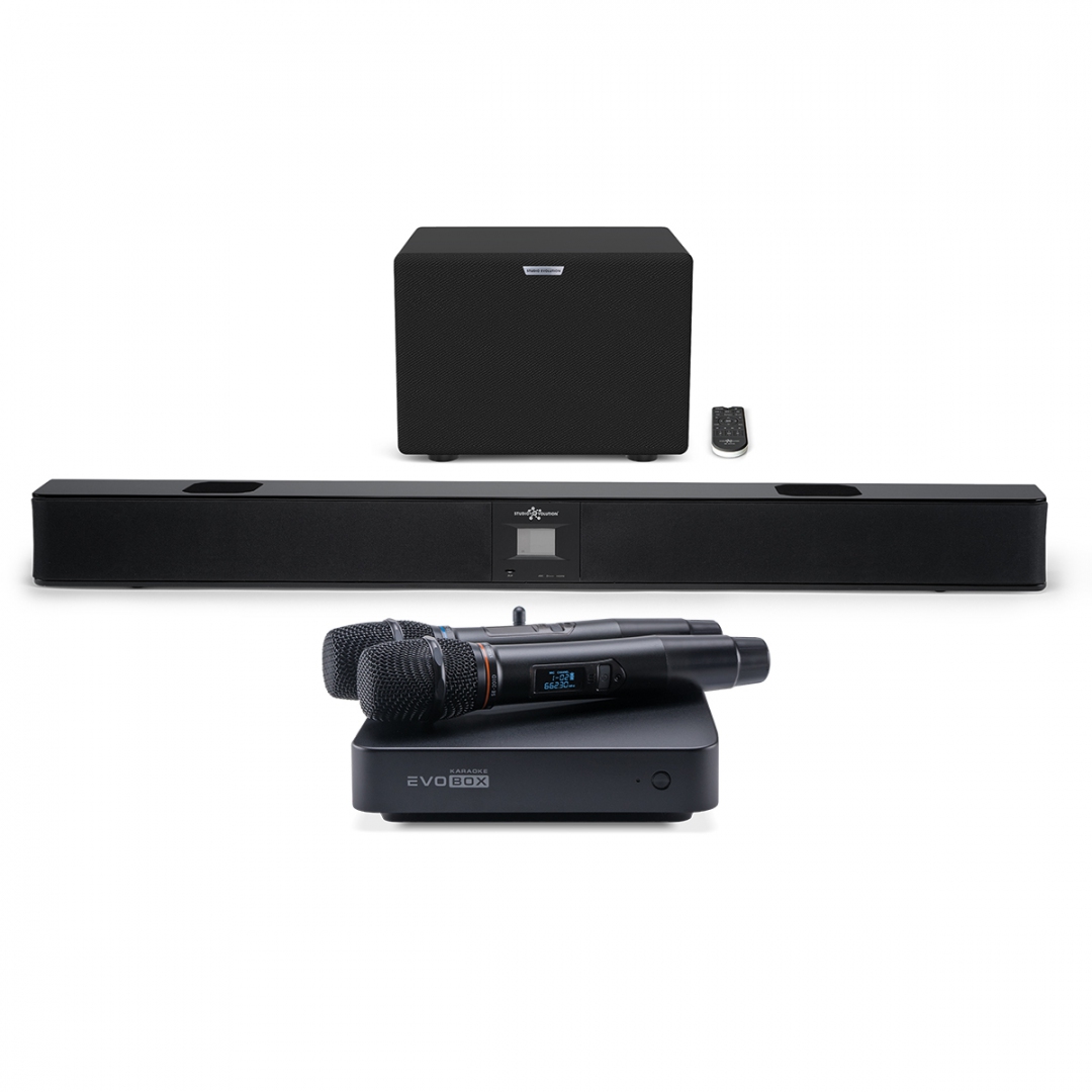 караоке-комплект EVOBOX Plus + EvoSound Bar (саундбар с караоке) в Мариинске