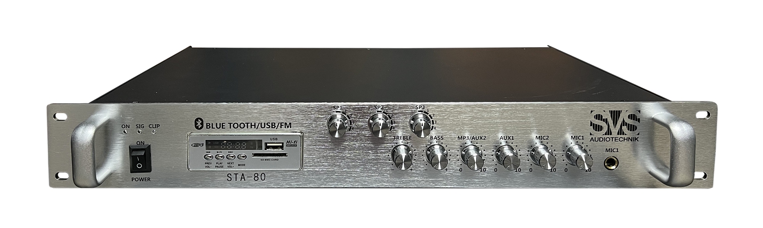 SVS Audiotechnik STA-80 Микшер-усилитель для систем Public Address в Мариинске