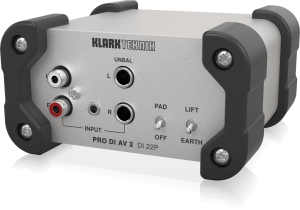Klark Teknik DI 22P пассивный стерео директ-бокс в Мариинске