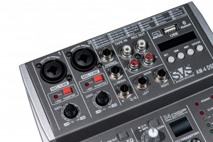 SVS Audiotechnik mixers AM-4 DSP Аналоговый микшерный пульт, 4-канала в Мариинске